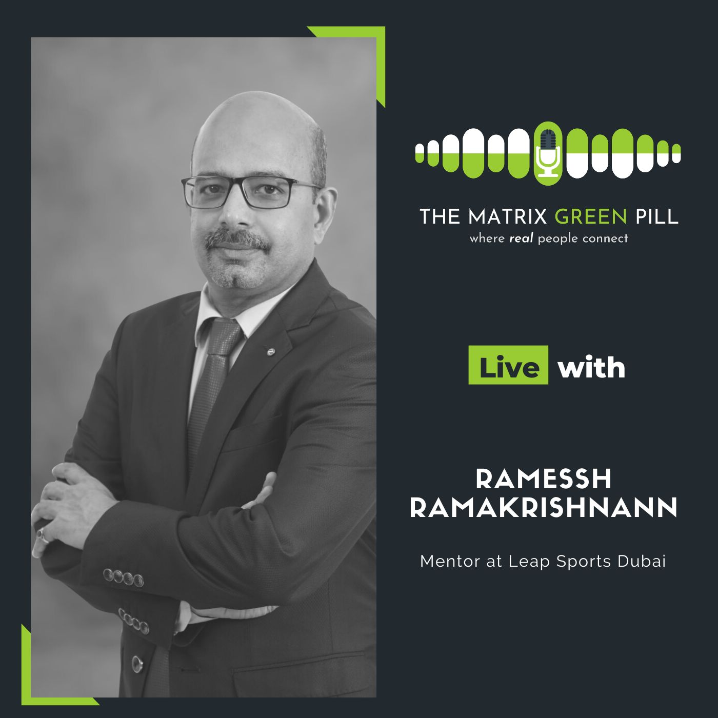 Ramesh Ramakrishnann - The Matrix Green Pill Podcast