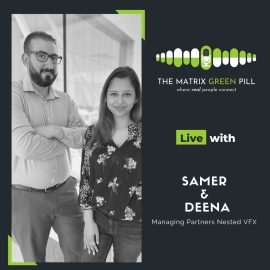 Samer and Deena MatrixGreenPill MP3 Cover