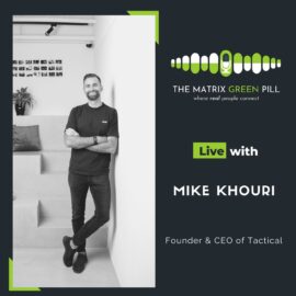 Mike Khouri MatrixGreenPill MP3 Cover